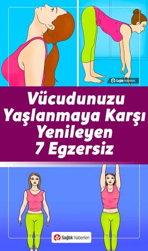 Vücudunuzu Adeta Yenileyen Yaşlanmaya Karşı 6 Egzersiz