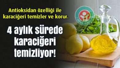 4 Aylık kullanımda karaciğeri tamamen temizliyor!