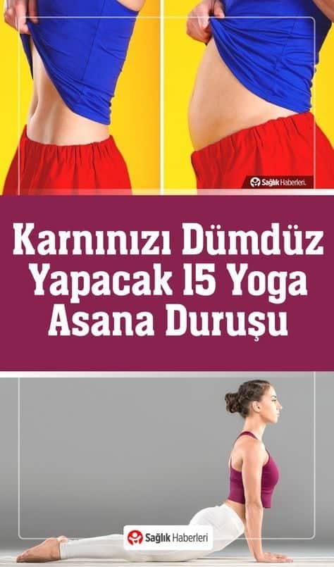 Karnınızı Dümdüz Yapacak 15 Yoga Asana Duruşu