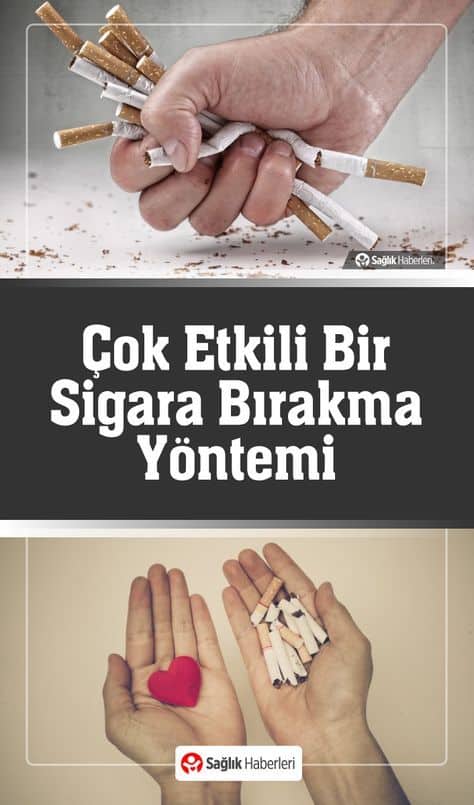 Adım adım sigarayı bırakma yöntemleri ve ÇOK ETKİLİ BİR FORMÜL