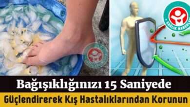 Bağışıklık sisteminizi sadece 15 saniyede güçlendirin!