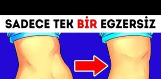 Basit bu egzersiz ile sırt ve göbek bölgenizdeki yağları eritin