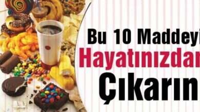 Bu 10 Maddeyi Hayatınızdan Çıkarın