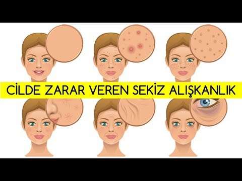 Cildinize zarar veren 8 alışkanlığa dikkat
