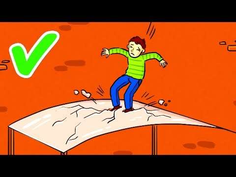 Çok yüksekten düşüp hayatta kalmanın tek yolu