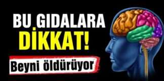 Dikkat! Bu gıdalar beyni öldürüyor.