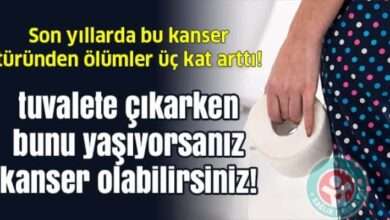 Dikkat! Tuvalete Çıkarken Bunu Yaşıyorsanız, Kanser Olabilirsiniz!