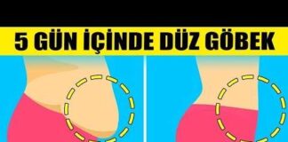 Egzersiz yapmadan göbek yağlarınızdan kurtulmak için 10 tüyo