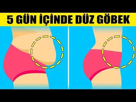 Egzersiz yapmadan göbek yağlarınızdan kurtulmak için 10 tüyo