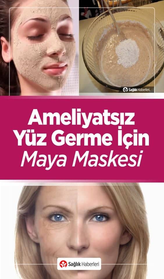 Maya Maskesi İle Ameliyatsız Yüz Germe!