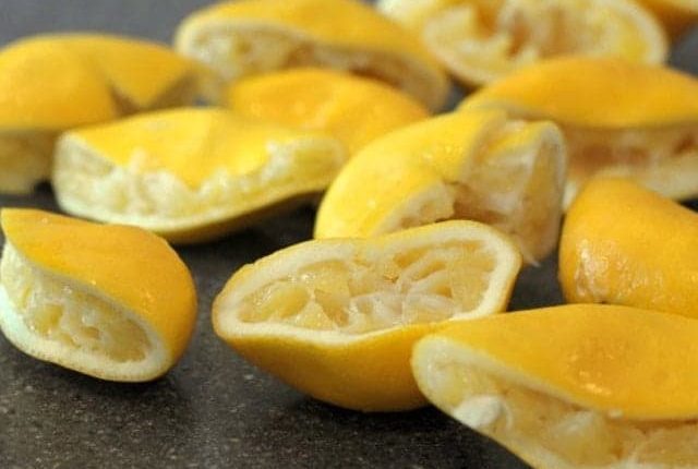 Limon kabuğunu çöpe atmayın