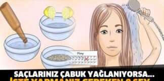 Saçlarınız çabuk yağlanıyorsa işte yapmanız gereken 8 şey!
