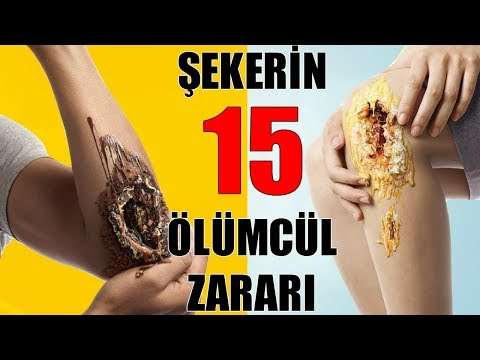 Şekerin zararları ve bırakmak için 15 neden