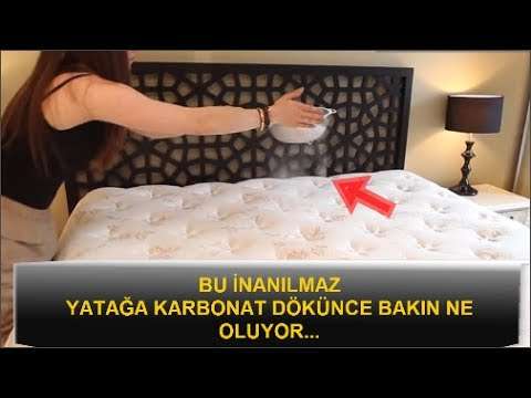 Yatağa Karbonat Dökünce Bakın Ne Oluyor