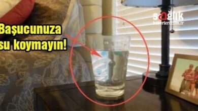 Yatarken baş ucunuza konulan su tehdit ediyor!