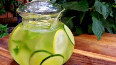 Zayıflatan Basit Detox İçeceği