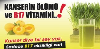 Kanserin ölümü ve B17 vitamini eksikliği..!