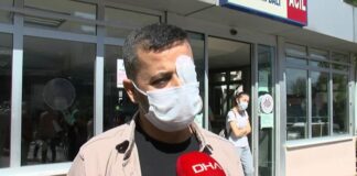 Uğradığı saldırıda gözüne darbe alan sağlık çalışanı taburcu edildi