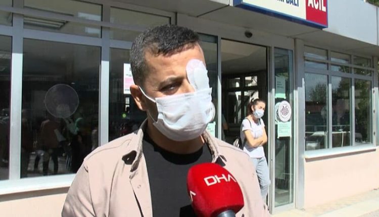 Uğradığı saldırıda gözüne darbe alan sağlık çalışanı taburcu edildi