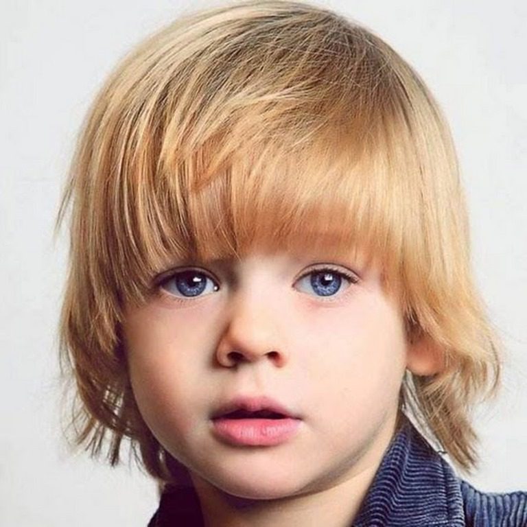 Erkek Çocuk Saç Kesim Modelleri Uzun