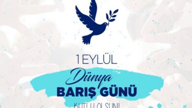 1 Eylül Dünya Barış Günü