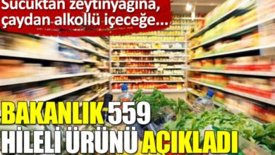 371 firma ve 559 hileli ürün! Mideniz bulanacak