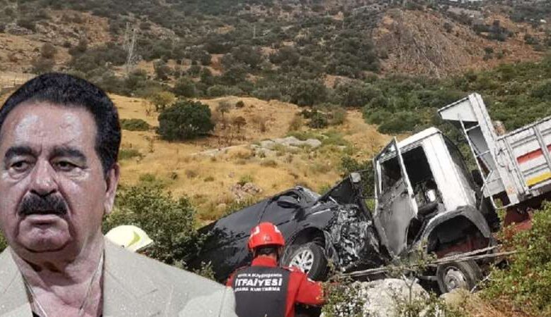 İbrahim tatlıses Bodrum'da trafik kazası geçirdi