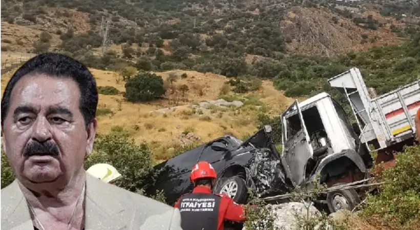 İbrahim tatlıses Bodrum'da trafik kazası geçirdi