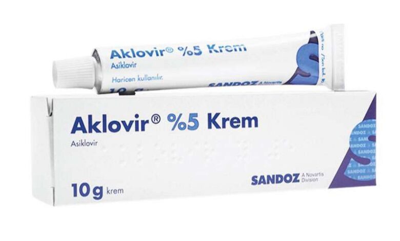 Aklovir krem vajinaya, dudağa sürülür mü, ne işe yarar?