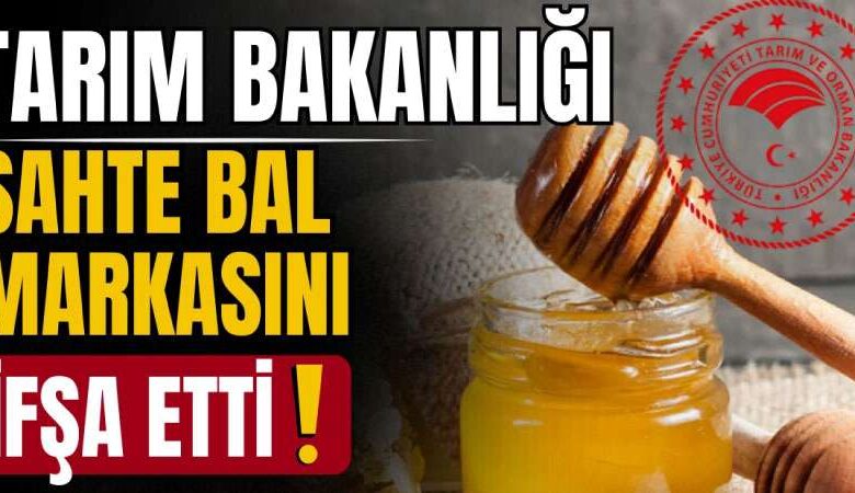 Bakanlık, sahte bal üreten ünlü markayı açıkladı!